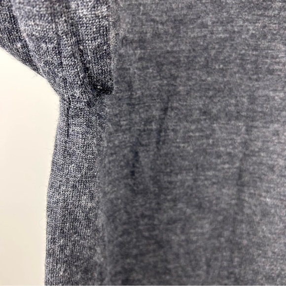 Badgley Mischka Merino Wool Sweater Large Dark Gray - Picture 6 of 9